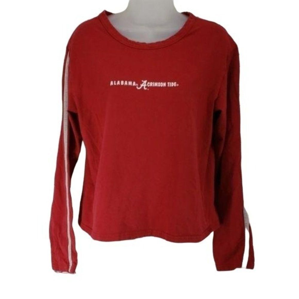 Sideline Alabama Football Red  Crimson Tide Long Sleeve‎ Shirt Size XL